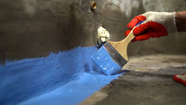 Crawl space vapor barrier installation in Dowling, MI